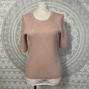 Madewell Short Sleeve Tee in Blush Pink